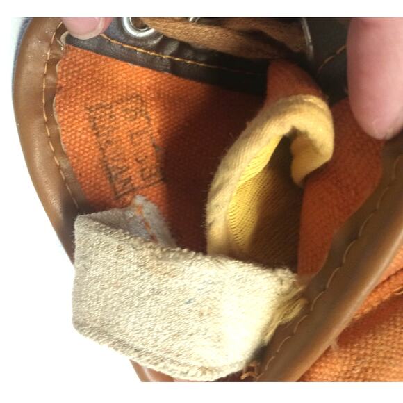 Vintage Canvas Leather Lace Up Ankle Weights Feild & Track Strength Training - Picture 4 of 6